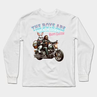 The Boys Are Back In Town Easter Long Sleeve T-Shirt